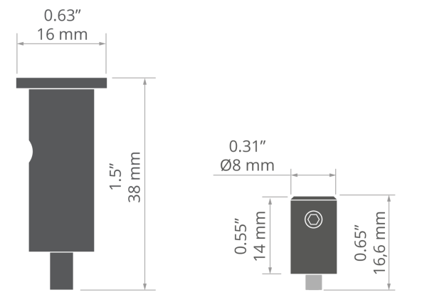 Befestigungsset FI-8-ZM-2